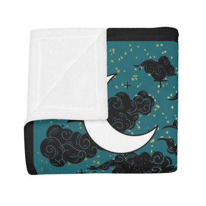 Mystical Ouija Board Fleece Blanket: Cozy, Spiritual Gift, Witchcraft Decor, Astrology, Unique Home Accent