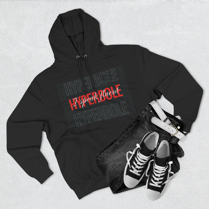 Hyperbole Graphic Hoodie — Three-Panel Fleece Pullover