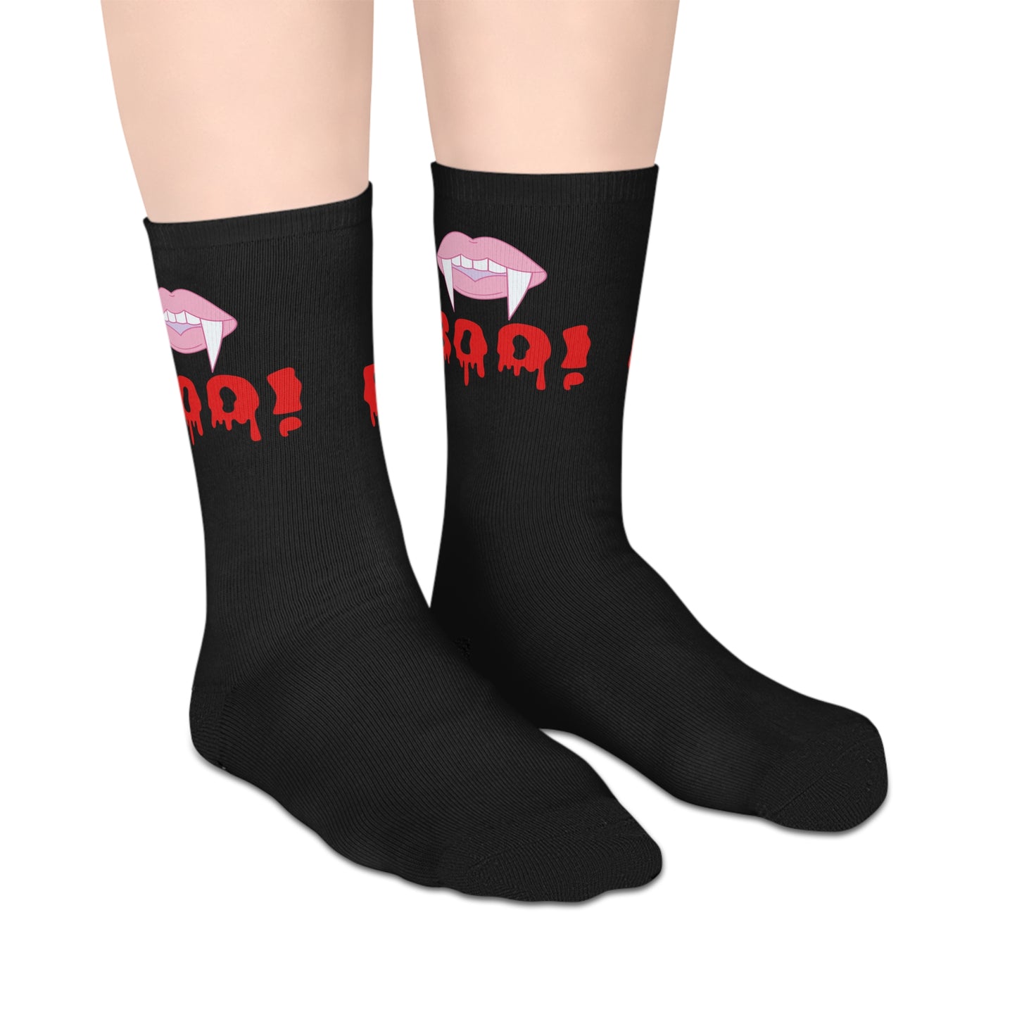 Spooky Halloween Mid-Length Socks with 'Boo!' Design - Fun and Comfortable Socks for Trick-or-Treating, Costume Parties, Fall [...]