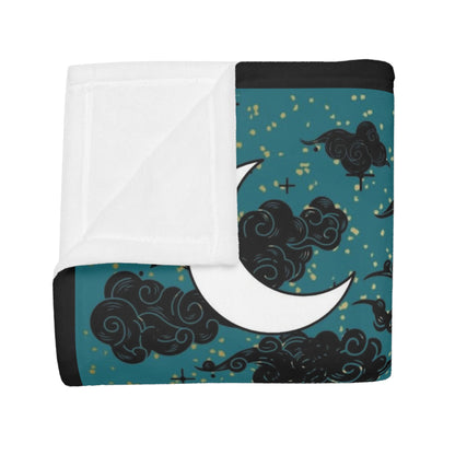 Mystical Ouija Board Fleece Blanket: Cozy, Spiritual Gift, Witchcraft Decor, Astrology, Unique Home Accent