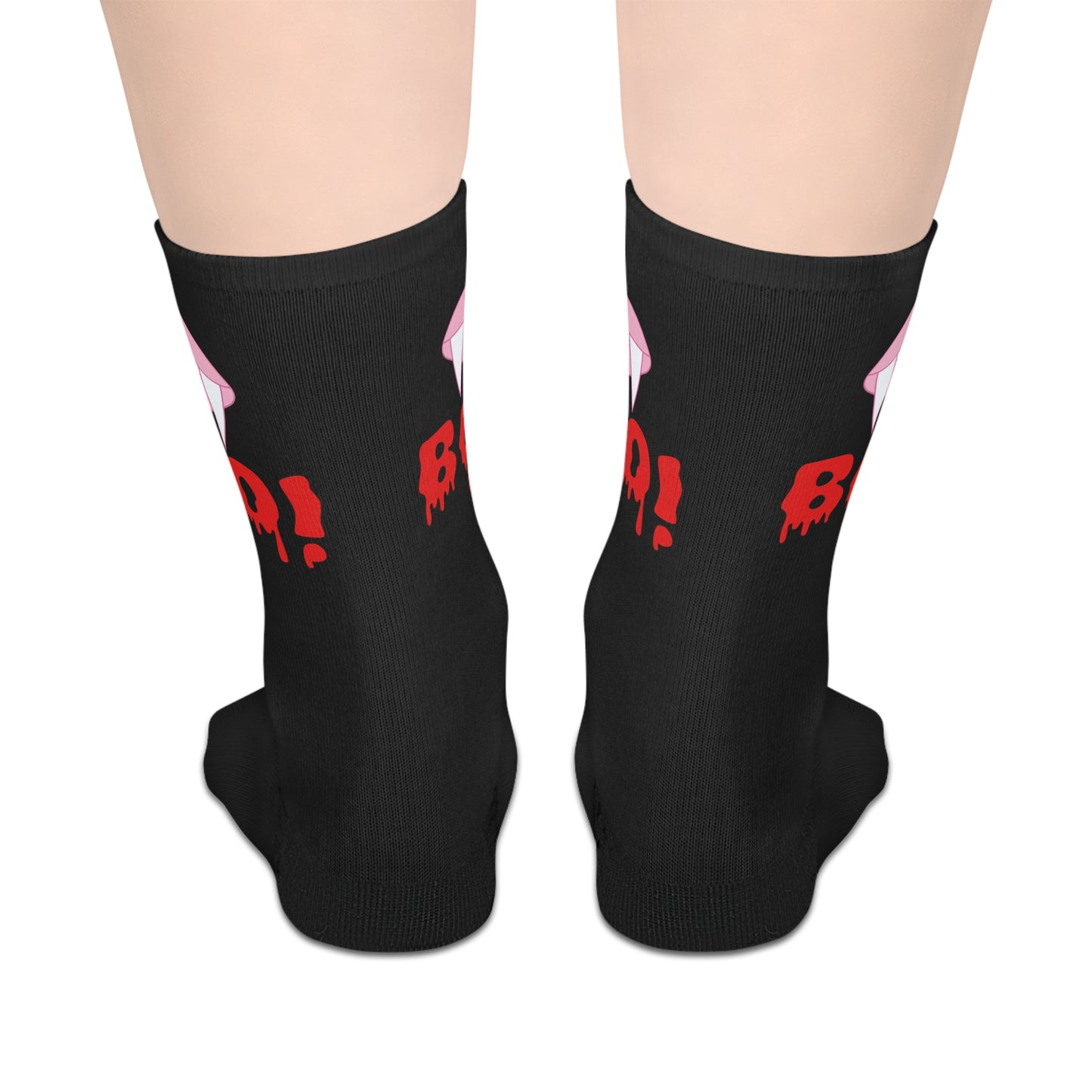 Spooky Halloween Mid-Length Socks with 'Boo!' Design - Fun and Comfortable Socks for Trick-or-Treating, Costume Parties, Fall [...]