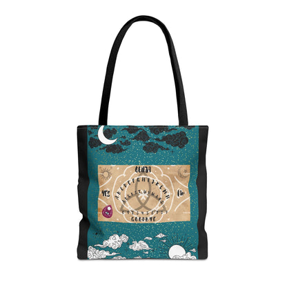 Mystical Ouija Tote Bag | Boho Beach Bag, Psychic Gift, Witchy Accessory, Spiritual Shopper, Mysticism Decor